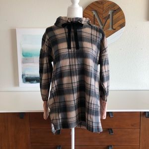 NWT Plaid Pullover Shirt